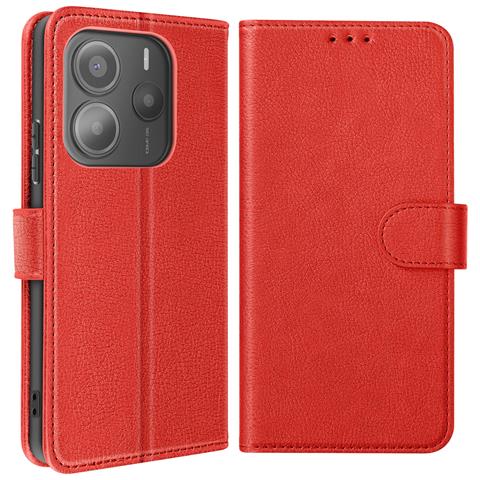 Cover A Libro Per Redmi Note 14 5g Aletta Multifunzione Supporto Video - Foto 2