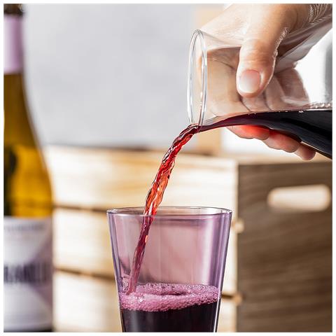 Decanter In Borosilicato 1,7 L Design Esclusivo - Foto 7