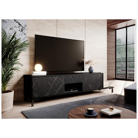 MARMO RTV CZ supporto TV e sistema audio 1 cassetto /cassetti 1 ripiani - Foto 4