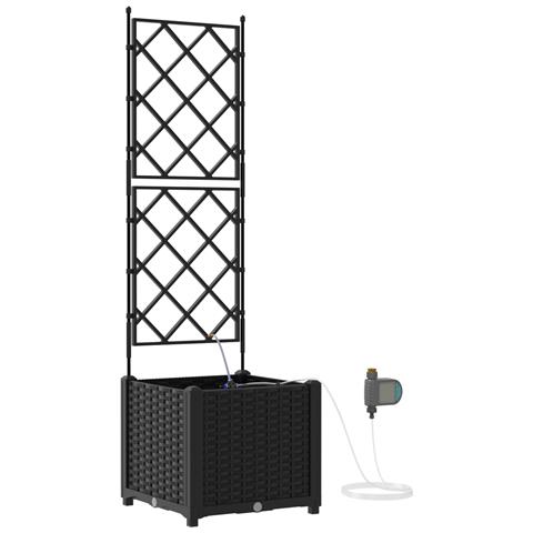 Vasi da Giardino con Sistema di Irrigazione Black - Foto 1