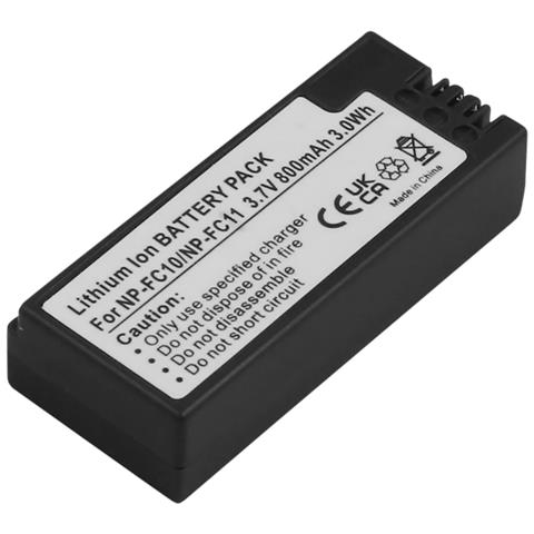 Sony Np-fc10 Np-fc11 Batteria Per Fotocamera Li-ion 3.7v 800mah 3.0wh - Foto 1