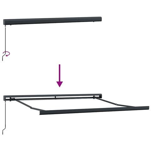 Tenda Retrattile Arancione e Marrone 300 x 250 cm - Foto 9