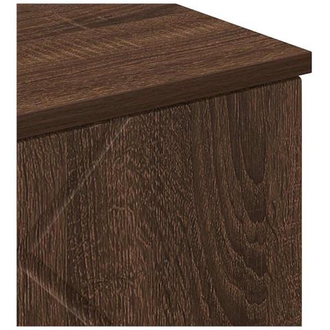 Mobile da Bagno con porta Rovere marrone 30 x 31.5 x 61 cm - Foto 9