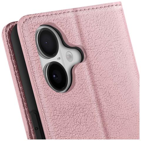 Custodia A Portafoglio Per Iphone 17 Serie Chesterfield Con Funzione Supporto - Foto 2