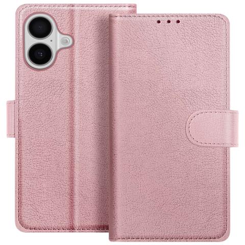 Custodia A Portafoglio Per Iphone 17 Serie Chesterfield Con Funzione Supporto - Foto 1