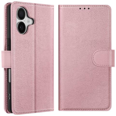 Custodia A Portafoglio Per Iphone 17 Serie Chesterfield Con Funzione Supporto - Foto 5