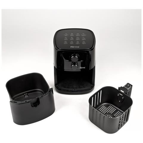 EcoFrit Singolo 5 L Indipendente 1400 W Friggitrice ad aria calda Nero - Foto 2