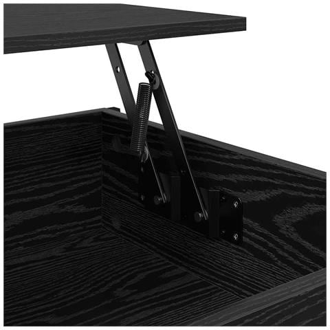 Tavolino da salotto Rovere Nero 100 x 55 x 48.5 cm - Foto 9