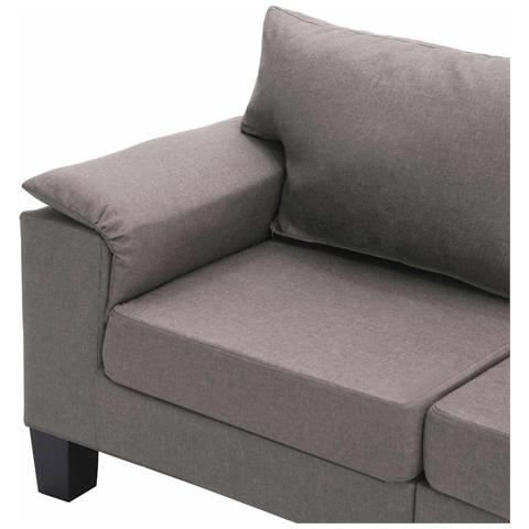 Divano Talpa 4 Posti Tessuto - Foto 2