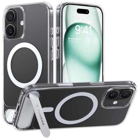 Cover per iPhone 17 - TPU+PC, Trasparente, MagSafe - Foto 1