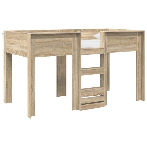 Letto a Castello per Bambini Rovere Sonoma 90 x 190 cm - Foto 1