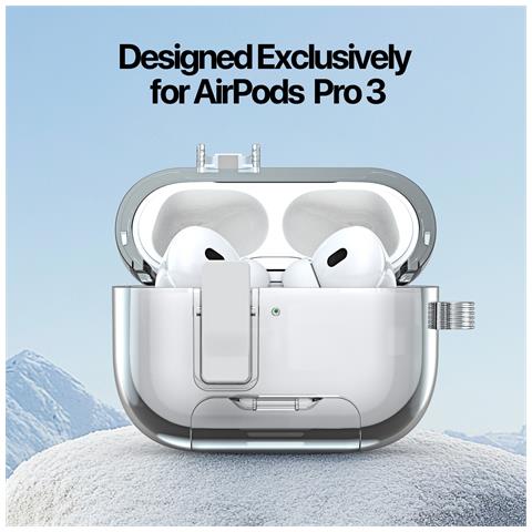 Custodia per AirPods Protective per Apple AirPods Protective - TPU, Grigio - Foto 2