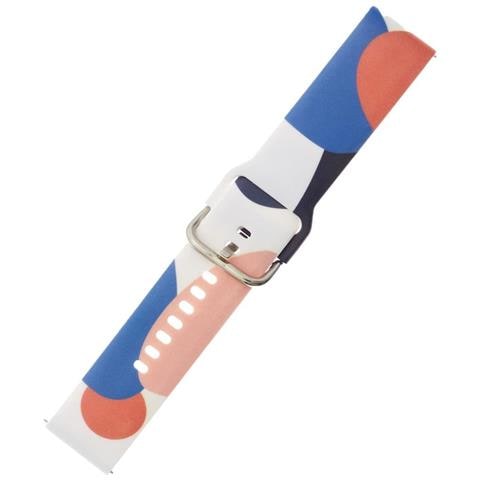 Cinturino Moro In Silicone Per Samsung Galaxy Watch 46 Mm, Bracciale Per Orologio 10 - Foto 3