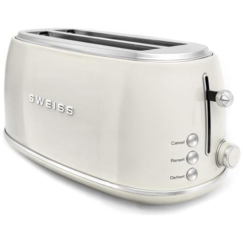 Tostapane vintage GRV8 fette extra-large 38mm, 1500W, beige - Foto 6