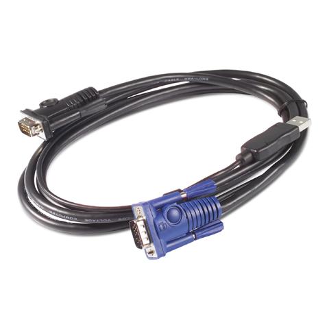 Cavo video / USB - USB, HD-15 (M) a HD-15 (M) - 7.6 m - per - Foto 1