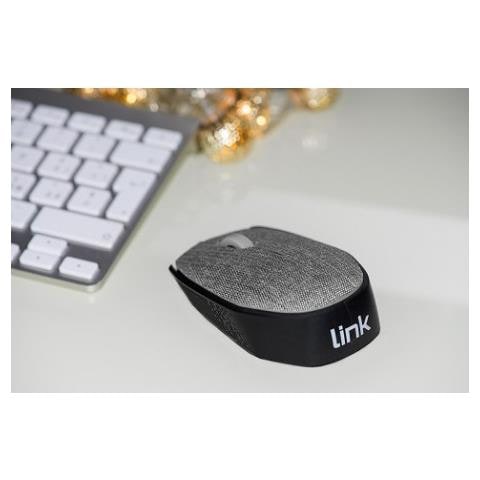 Mouse LKMOS06 Ottico 3 Tasti 1000 DPI Colore Grigio - Foto 3