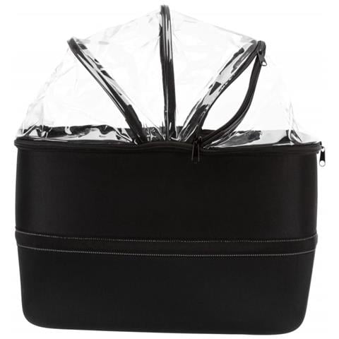 Cestino Anteriore Bici Per Animali Domestici 41x47x29 Cm Nero - Foto 9