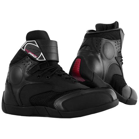 Scarpa Moto Stivaletto Impermeabile Scarpetta Sport Touring Turismo Nero 40 - Foto 1