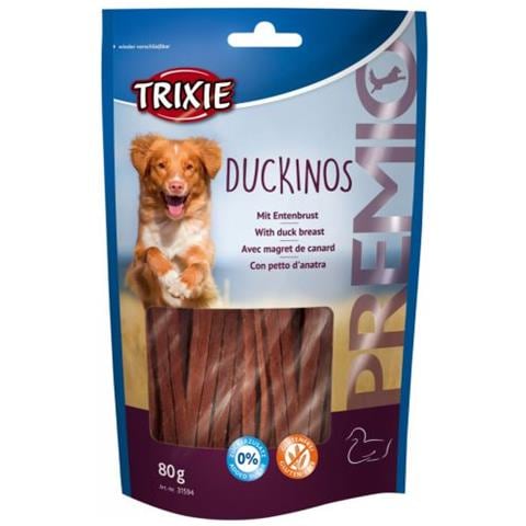 "" Premio Duckinos "" Con Petto D'anatra Per Cani - Contenuto Da 80 Gr. - Foto 2
