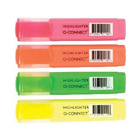 Evidenziatore 1,5-2 Mm Assortiti Astuccio Da 4 - Kf01116 - Foto 3