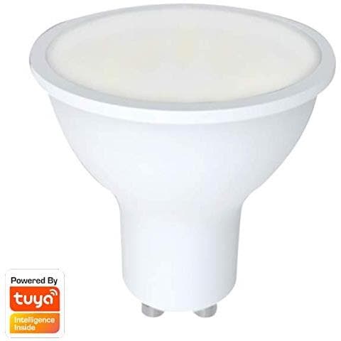 Shl-450. Lampadina Led Wifi Intelligente. Compatibile Con Alexa, Google Home E Tuya. Forma Gu10. Luce Bianca O Luci Colorate Rgb - Foto 3
