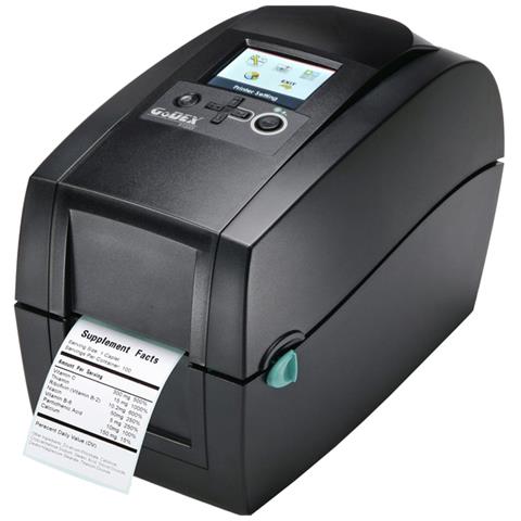 Etichettatrice da Tavolo Modello RT200i Cavo Formato 12.7 cm Schermo LCD 177 mm / s Nera - Foto 1