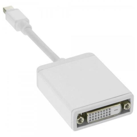 17194I Mini DisplayPort DVI-D Bianco cavo di interfaccia e adattatore - Foto 2