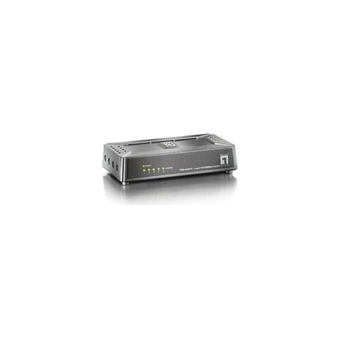 Switch FSW-0508TX con 5 Porte RJ-45 200 Mbps Colore Grigio - Foto 1