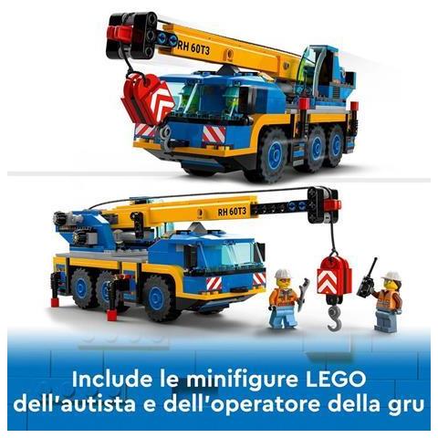LEGO 60324 City Gru Mobile Veicoli da Cantiere Camion - Main Image