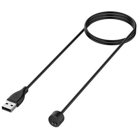 Basetta Caricabatterie Originale Usb Per Xiaomi Mi Band 5 - 6 Black - Foto 2