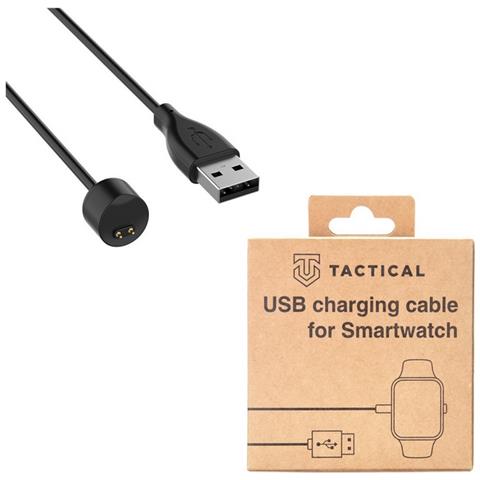 Basetta Caricabatterie Originale Usb Per Xiaomi Mi Band 5 - 6 Black - Foto 1