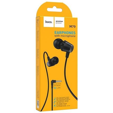 Auricolare Originale Premium Stereo M79 In-ear Jack 3,5mm Black - Foto 5