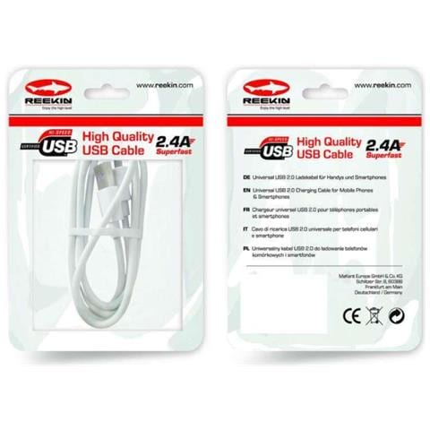 Cavo di Ricarica Rapida PD 20W da USB-C a Lightning 1m - Bianco - Foto 2