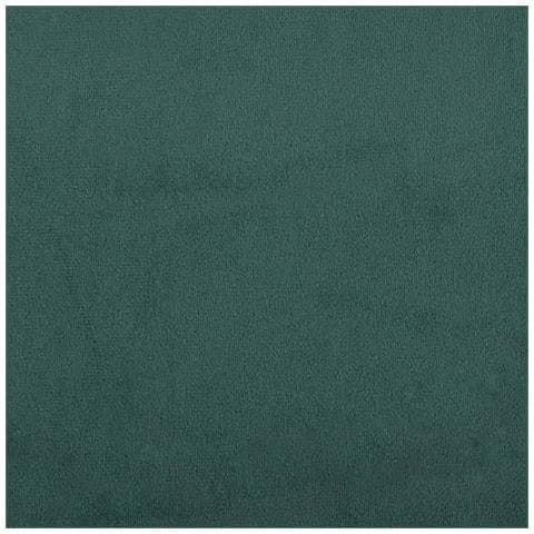 Divano Letto Con Materasso Verde Scuro 100x200 Cm In Velluto - Foto 2