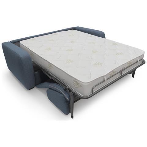 Duna Divano Letto Matrimoniale Impermeabile T03 Blu - Foto 2