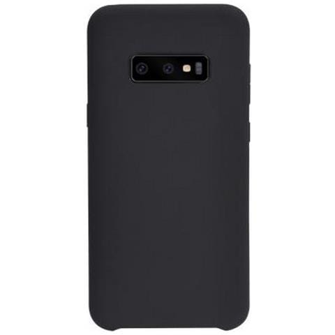 Cover Per Galaxy S10e In Silicone Rigido Morbido Al Tatto, Nero - Foto 1