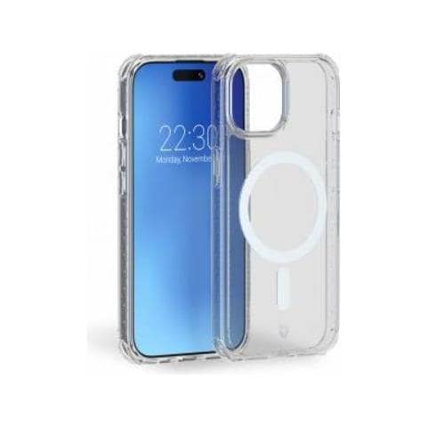 Cover Rinforzata Air Compatibile Con Magsafe Per Iphone 15, Trasparente - Foto 1