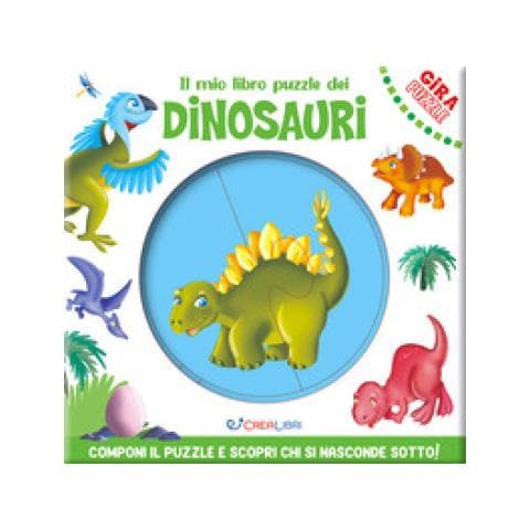 Il Mio Libro Puzzle Dei Dinosauri. Gira Puzzle. Ediz. A Colori - Foto 1