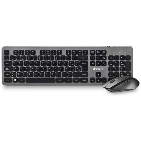 NGS Tastiera e Mouse Wireless