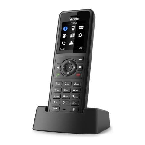 Telefono IP W57R Display 1.8" TFT Cornetta Wireless 2 Linee Colore Nero - Foto 1