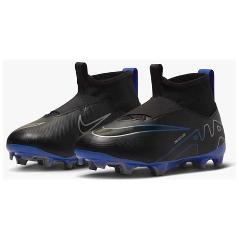 Jr Mercurial Superfly 9 Academy Dj5623-040 Bambino Taglia 38 Colore Black /Chrome-Hyper Royal - Foto 2