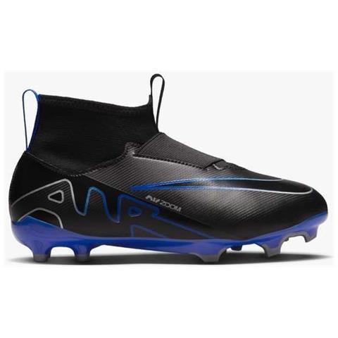 Jr Mercurial Superfly 9 Academy Dj5623-040 Bambino Taglia 38 Colore Black /Chrome-Hyper Royal - Foto 1