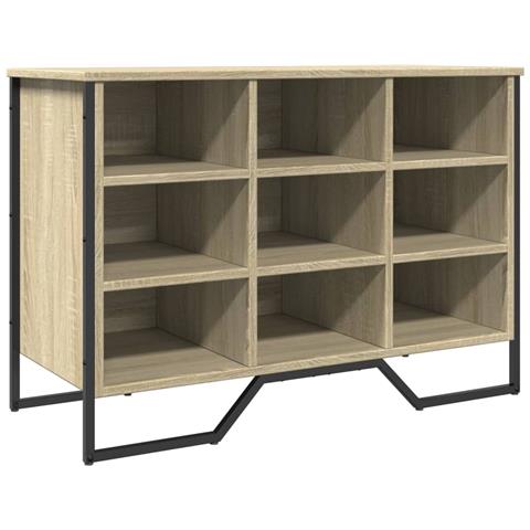 Scarpiera Rovere Sonoma 90x38x61,5 cm in Truciolato - Foto 2