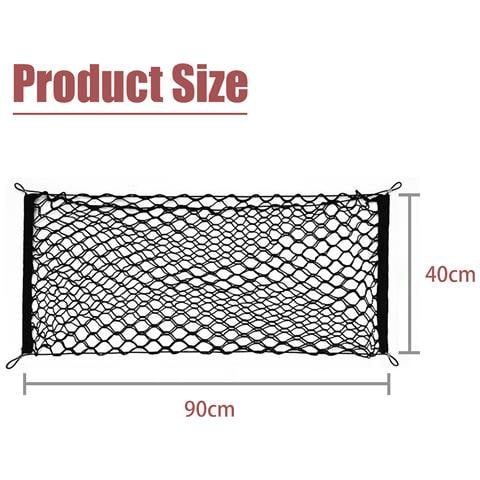 Rete Portaoggetti Per Bagagliaio Dell'auto Con Ganci Per Poggiatesta Del Sedile - Foto 5