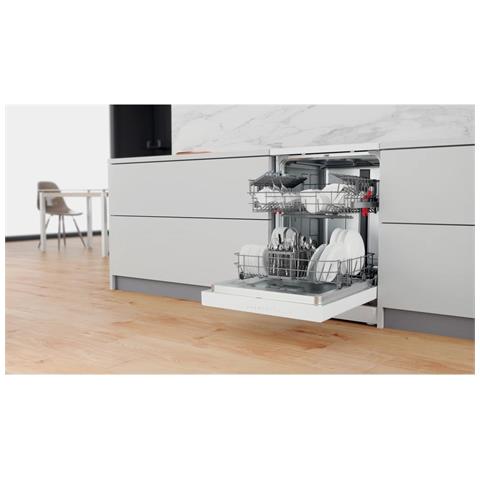 Lavastoviglie W2FHKD624 Capacità 14 Coperti Classe E Colore Bianco - Foto 4