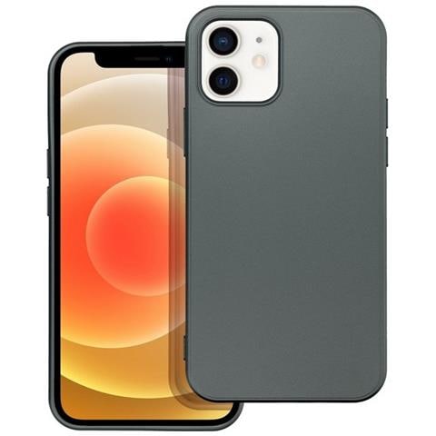 Custodia Tpu Silicone Cover Case Per Apple Iphone 12 - 12 Pro Grey - Foto 1