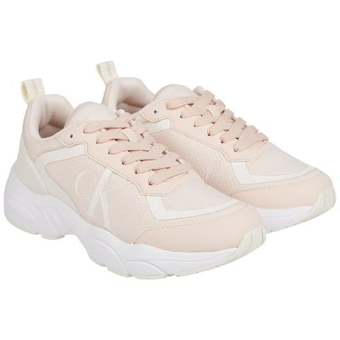 Retro Tennis Over Mesh Shoe Sneakers Sintetico Scarpe Donna Rosa Eu 36, Yw0yw00946 0jv - Foto 1