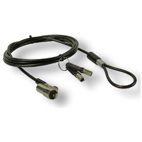 8LE-71016 cavo di sicurezza Nero 1,8 m - Foto 1