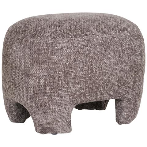 Pouf Nazare - Beige - Poliestere - 41x53x38 Cm - Foto 1