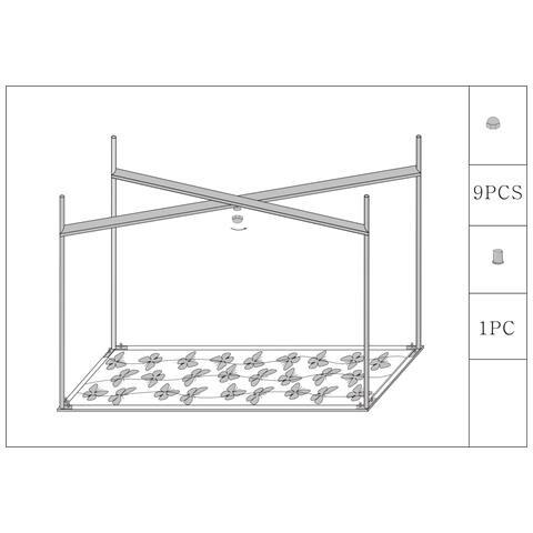 Tavolo Consolle Mf629 - Oro - Metallo - 100x35x80 Cm - Foto 8